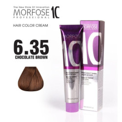 Morfose 10 Hair Color 6.35 - Chocolate Brown - 100 ml