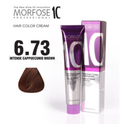 Morfose 10 Hair Color 6.73 - Intense Cappuccino Brown - 100 ml