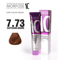 Morfose 10 Hair Color 7.73 - Cappuccino Brown - 100 ml