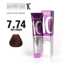 Morfose 10 Hair Color 7.74 - Warm Cocoa - 100 ml