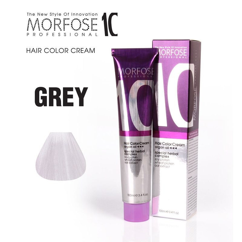 Morfose 10 Hair Color - Grey - 100 ml