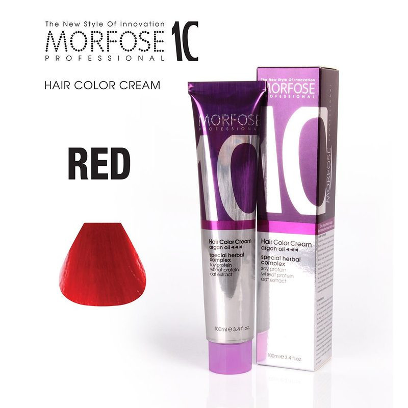 Morfose 10 Hair Color - Red - 100 ml