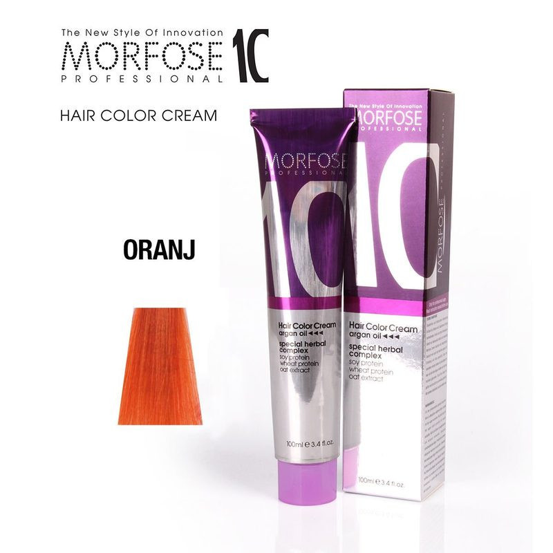 Morfose 10 Hair Color - Orange - 100 ml